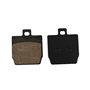 cyclingcolors plaquette frein arrière moto scooter compatible avec mbk nitro yamaha aerox avant stunt slider