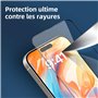 NEW'C Lot de 3, Verre Trempé pour iPhone 16 Pro Max (6,9 Pouces) Film en Protection écran à pose rapide Couverture Complète - Ul
