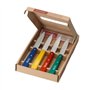 Opinel - Coffret Opinel - 4 Couteaux d'Office n° 112 de Cuisine - Couleur