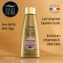 Soleil Noir - Lait Solaire Vitaminé SPF50+ Très Haute Protection Solaire UVA et UVB - Peaux Claires - Actifs Anti-Âge et Vitamin