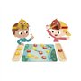 Janod - Pic Pic Fish - Jeu de Pêche à la Ligne Magnétique - Animation Fête et Anniversaire Enfant - Bois et Carton - Adresse et