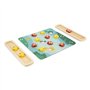 Janod - Pic Pic Fish - Jeu de Pêche à la Ligne Magnétique - Animation Fête et Anniversaire Enfant - Bois et Carton - Adresse et
