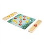 Janod - Pic Pic Fish - Jeu de Pêche à la Ligne Magnétique - Animation Fête et Anniversaire Enfant - Bois et Carton - Adresse et