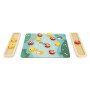 Janod - Pic Pic Fish - Jeu de Pêche à la Ligne Magnétique - Animation Fête et Anniversaire Enfant - Bois et Carton - Adresse et