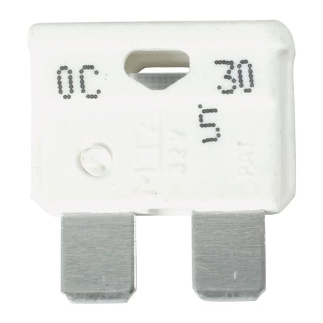 OROK - Lot de 10 fusibles 25A enfichables Blanc