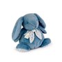 DOUDOU ET COMPAGNIE - Très Grande Peluche Lapin Doudou Pantin bleu 42cm – Doudou Peluche Douce pour Bébé dès la Naissance – Idée