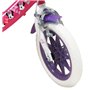A.T.L.A.S. Vélo Enfant 12' Minnie de Disney équipé de 1 Frein, Panier Avant, Porte poupée arrière, Garde boues + Casque Inclus F