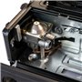 INTEC - Réchaud gaz portable 2200W ETNA + Plaque Grill 4 Cartouches gaz Camping Allumage Piezo Mallette
