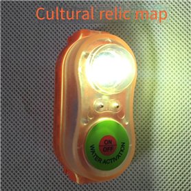 COLOR LIGHTING - LILOU - Projecteur de plafond LED à vagues avec télécommande pour chambre à coucher, création d'ambiance relaxa