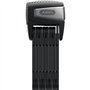 Antivol pliable - ABUS - BORDO ONE 6500A/110 - Support SH - Noir