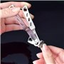 Alberts 867225 Ferrure de verrou de clôture | galvanisé à chaud | pour poteaux et verrous de clôture demi-ronds Ø100 mm | 70 x 6