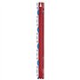 Opti P60-35-00750 Fermeture éclair 100% polyester 00750 rouge 35 cm