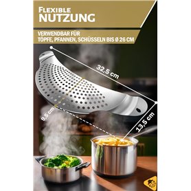 BESSEY Kit de montage pour lames de terrasse EZ-DT, compatible avec EZ360 et EZL à partir d'une envergure de 300 mm, poids 0,27 