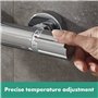 hansgrohe Versostat - Mitigeur baignoire thermostatique, Robinet de baignoire apparent avec arrêt de sécurité (SafetyStop) à 40°