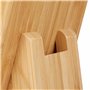 Relaxdays 10022159 Bloc À Couteaux, Bambou, Nature, 17 x 11 x 25 cm