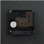Relaxdays Horloge Murale, Design rétro, décoration, analogique, Fonctionne avec 2 Piles, HLP : 33 x 34 x 10 cm, Noire