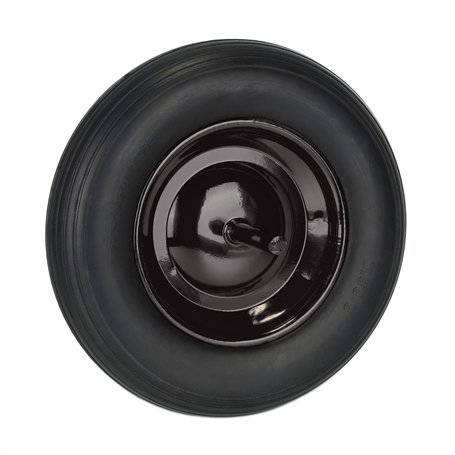 Relaxdays Roue de brouette 3.50-8 avec axe Fixe