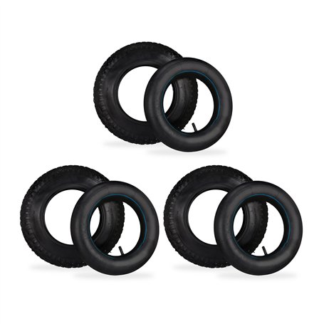 Relaxdays Roue de Diable avec Chambre à air