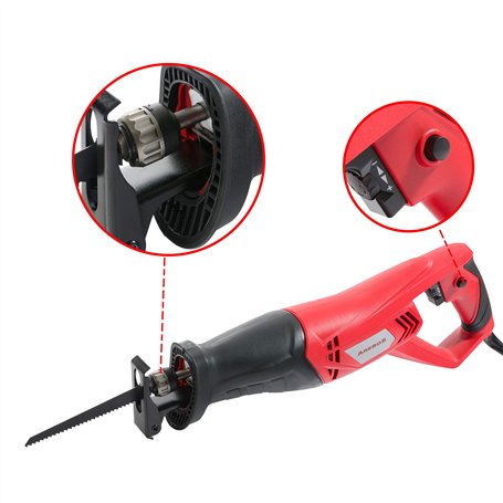 Schneider B 2200 Perforatrice en métal et plastique 200 feuilles 20 mm (Gris clair)