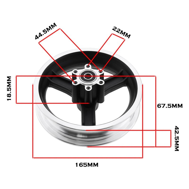 kjøk Premium Coupe-pizza Roulette grand Ø avec lame en acier inoxydable 68mm – Manche en alliage de zinc – Rouleau à pizza profe