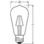 OSRAM Ampoule LED | Culot: E27 | Blanc chaud | 2700 K | 2,50 W | équivalent à 25 W | LED Retrofit CLASSIC ST