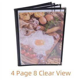 Protection latérale en cuir noir pour grandes lunettes