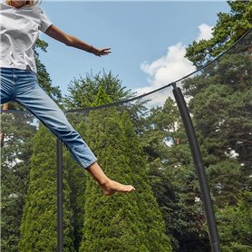 BOSS Hommes Jemio Sz40 Ceinture en cuir de buffle avec boucle logo et garniture argentée