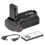 ayex Poignée d'alimentation pour Nikon D5500 et D5600 avec déclencheur à Distance Infrarouge similaire MB-D5500 Compatible optim
