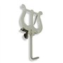 Lyre pour Trompette Soundman® 3ème coulisse Porte-Partitions (nickelé)
