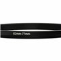 vhbw Bague d'adaptation de Filtre Step-Down de 82 mm vers 77 mm pour Objectif d'appareil Photo - Réducteur, métal, Noir