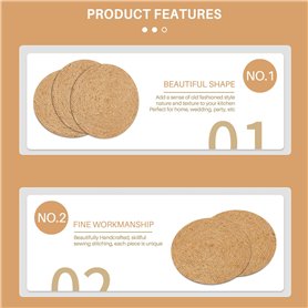 Praknu Verre Doseur en Verre - 50ml, 125ml, 250ml - Graduation Précise - Empilable - Résistant à la Chaleur & au Micro-ondes