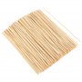 com-four® 500x brochettes shashlik en bambou - longues brochettes en bois pour brochettes de viande et de fruits - brochettes à 
