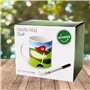 Winkee - Tasse de golf | Mug de golf avec chaussons et ballon | Tasse à café avec fonction de jeu | Tasse à café golf: Le cadeau