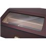 GERMANUS Humidor Cave à Cigares Heinrich avec hygromètre et Humidifier et Manuel GERMANUS Brune, 237