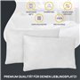 LILENO HOME Lot de 1 de garnissage d'oreiller 50x70 cm - Coussin intérieur Lavable à 40°C adapté aux allergiques - Garnissage en