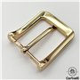 Cartvelli Boucle de ceinture pour ceinture de 40 mm - Or brillant, Doré brillant, 40mm