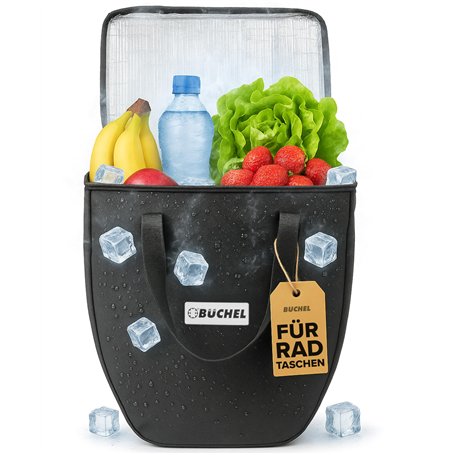Büchel Sac isotherme de 20 l - Garde au frais jusqu'à 12 h et convient pour garder au chaud - Sac isotherme pour courses