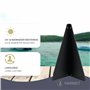 MARINEO Cône de signalisation pour voiliers – emboîtable & peu encombrant – Plastique noir – Signal journalier réglementaire pou
