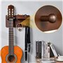 Accroche Guitare Mural avec Porte-médiator et 2 Crochets