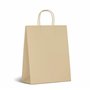 Inoverse 50 Sacs en Papier Kraft avec Poignées – 45 x 17 x 48 cm – Marron Sacs Cadeaux Recyclables