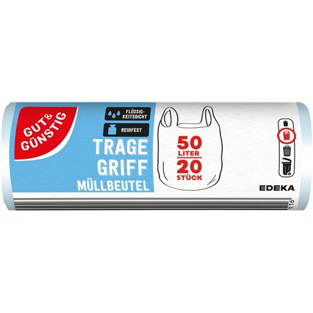 Sacs poubelle avec poignée