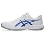 ASICS Homme Court Slide 4 Sneaker, White Dark Cobalt, 45 EU