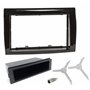 sound-way Kit Montage autoradio 1 DIN / 2 DIN pour Fiat Bravo 2007-2015 Cadre de Radio façade