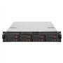 SilverStone Technology SST-RM22-308 - Châssis de Serveur monté en Rack 2U, prenant en Charge 8X HDD SAS/SATA avec Interface Mini