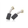 Lot de 2 paires de balais de carbone universels 20 x 12 x 6 mm pour meuleuses d'angle moteur électrique