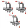 OTOTEC 3 Pièces Mini Étau d'établi Pince Étau de Travail Portable Étau en Alliage d'aluminium Petit Étau d'établi pour La Répara