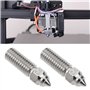 OTOTEC Lot de 2 buses d'imprimante 3D 0,4 mm en cuivre et oxyde de zirconium chromé compatible avec Creality K1 K1 MAX compatibl