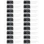 OTOTEC 20pcs Condensateurs électrolytiques Radiaux 2200 UF 25 V pour Alimentation à Découpage PC Appareils électroménagers 13 X