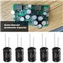 OTOTEC 20pcs Condensateurs électrolytiques Radiaux 2200 UF 25 V pour Alimentation à Découpage PC Appareils électroménagers 13 X 