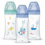 DODIE Lot de 3 Biberons Anti-Colique Sensation+ 330ml +6 Mois. Tétine Plate. Déb 33,99 €